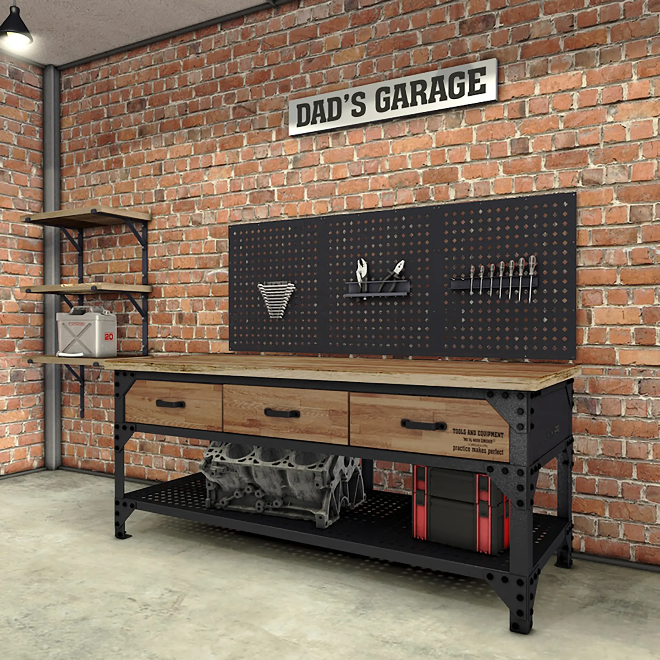 Верстак Iron Wood 5ft DAD`s Garage